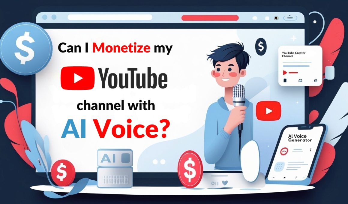 Can I Monetize my YouTube channel with AI Voice
