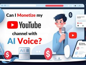 Can I Monetize my YouTube channel with AI Voice