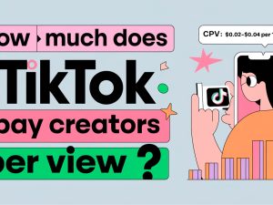 How much does TikTok pay creators per view