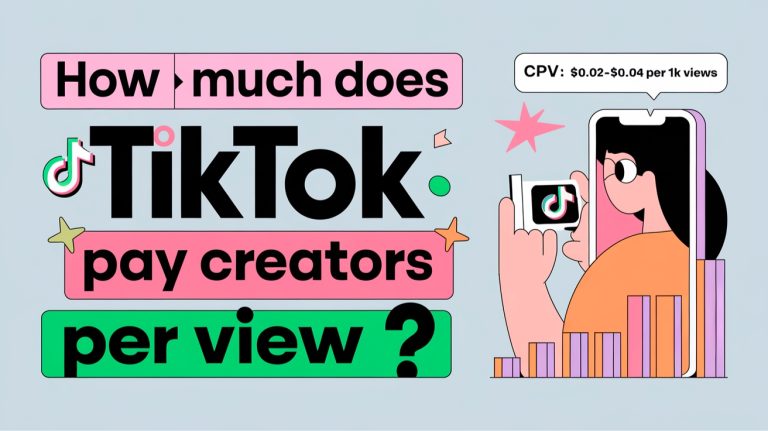 How much does TikTok pay creators per view